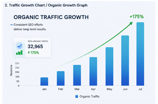 SEO Services for Small Businesses: How to Get More Customers Online Organic traffic growth through SEO services for small businesses